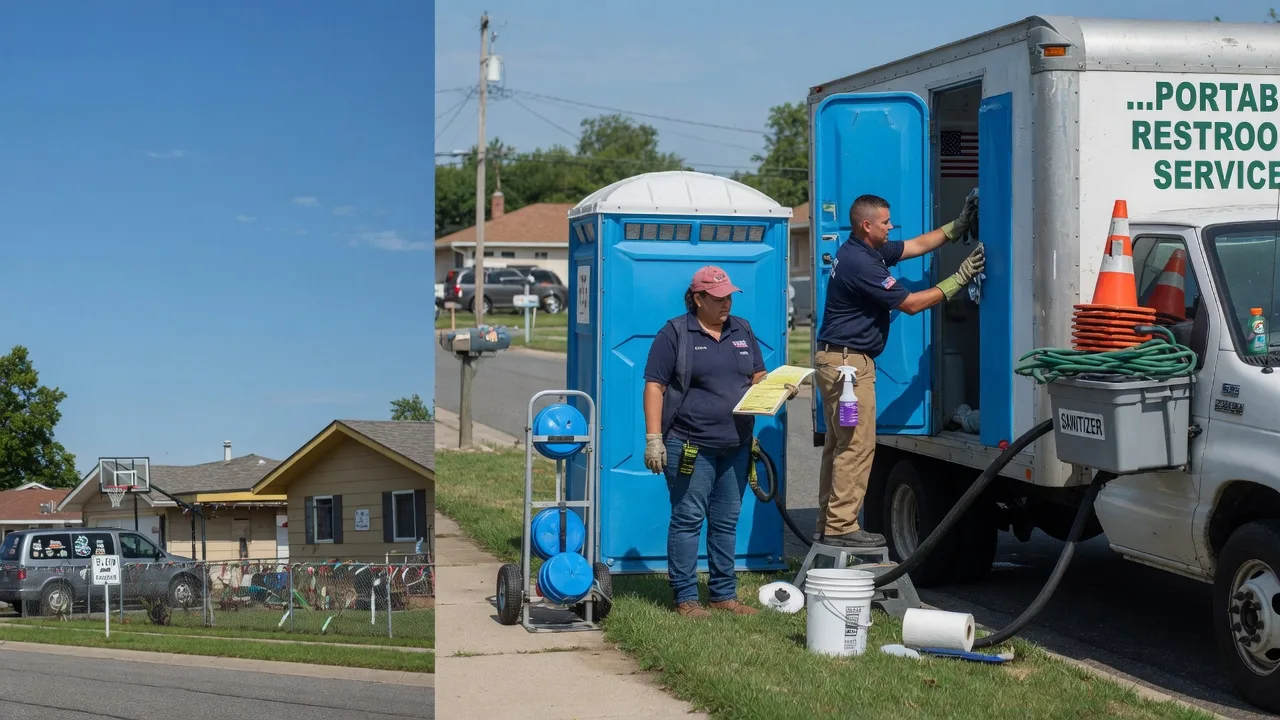 Portable Toilet Rental in Detroit, MI near me